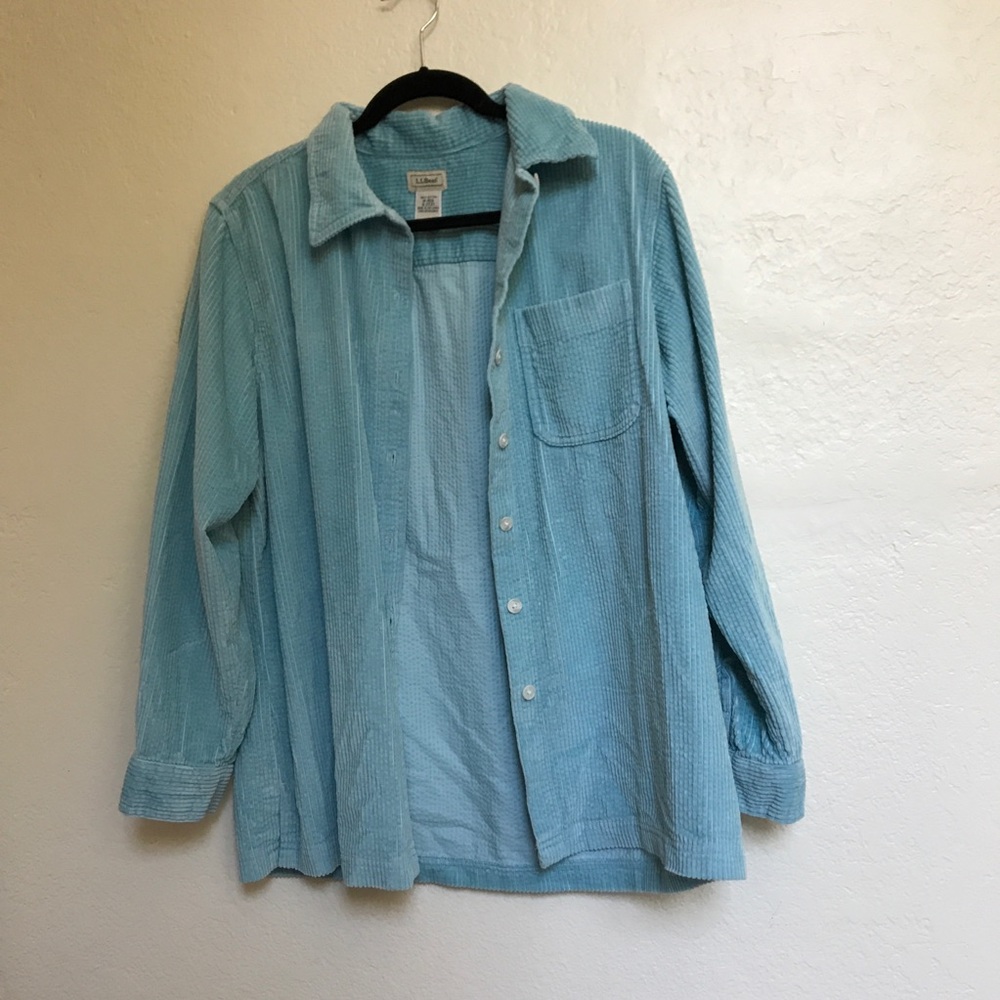 Corduroy button up